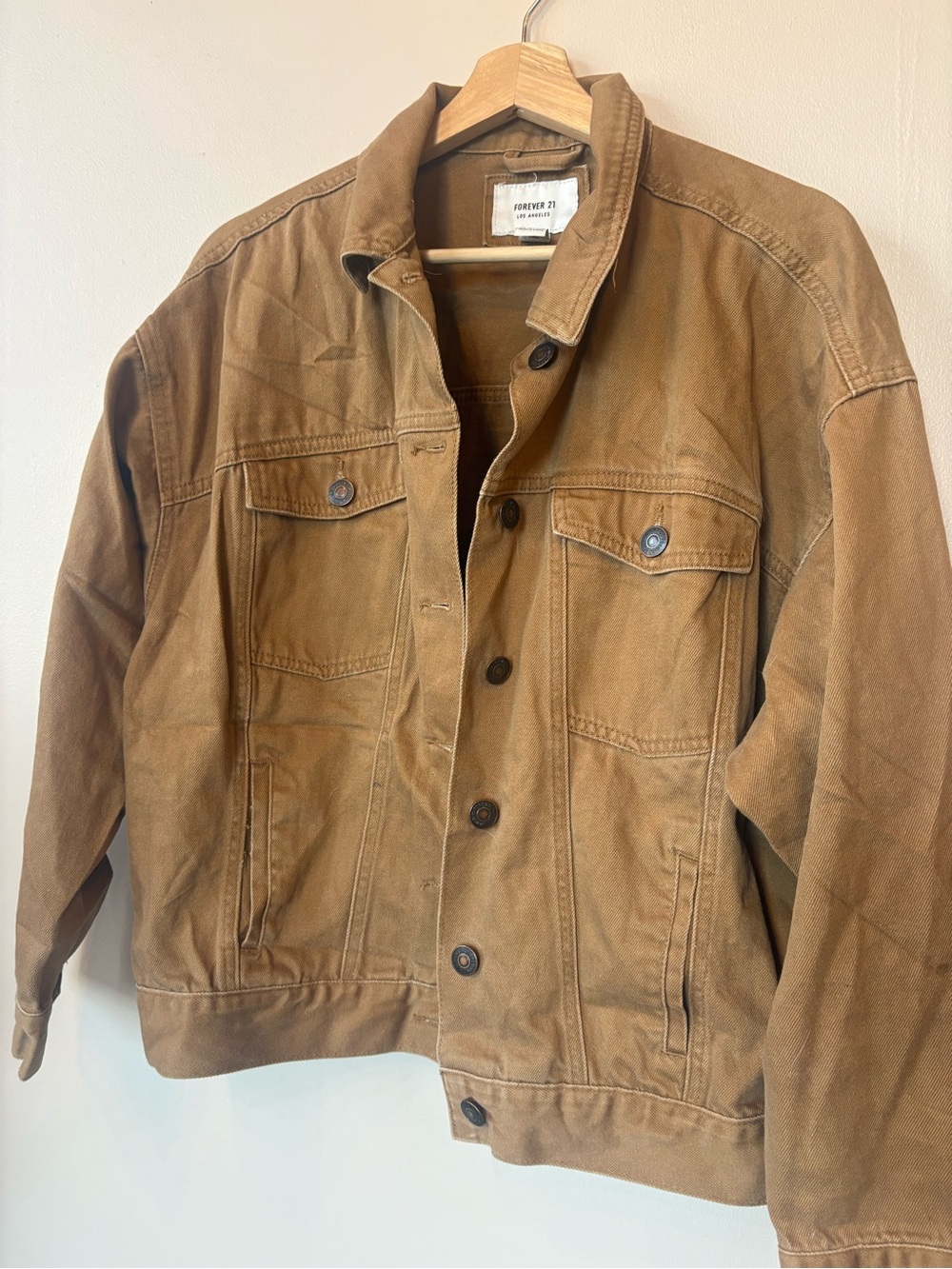 Brown Denim Jacket